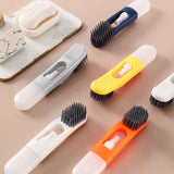 Multi-Purpose Shoes Brush with Refillable Container  (Pack of 1) Quirky Home Essentials