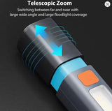 USB Charging Portable Outdoor EDC Torch Electronics