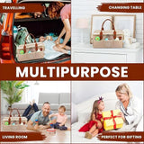 Kids Nursery Storage Organizer-Foldable and Portable for Travelling