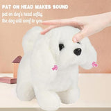 Kids Walking Bunny Toy with Sounds Jumping Dog Wiggling Ears Twitching Mouth and Nose