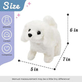 Kids Walking Bunny Toy with Sounds Jumping Dog Wiggling Ears Twitching Mouth and Nose