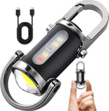 Rechargeable Keychain Flashlights, Lumens EDC Mini Flashlights Electronics