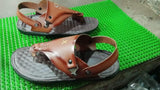 Men's Casual Synthetic Leather Sandal Footwear