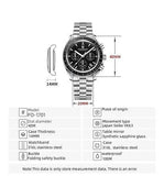 BD Men Silver Stainless Steel Strap Watch Accessories
