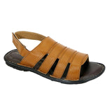 AM PM Men's Daily wear Leather Sandals  Footwear