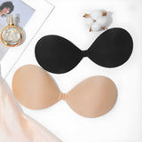 Women Invisible Sticky Bras,Reusable Self-Adhesive Silicone Bras (Pack of 2)