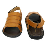 AM PM Men's Daily wear Leather Sandals  Footwear