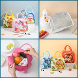 Kids 3D Cartoon Lunch Bag For Kids