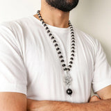 Om Shiva Trishool Karungali Mala Jewellery