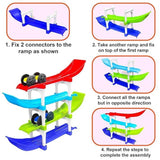 Kids Ramp Racer , Multi level Ramp Racing Car Toy Set