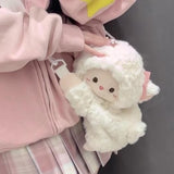 Women Cute Lamb Plush Bag ( Small )