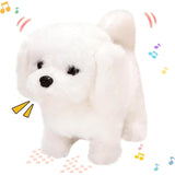 Kids Walking Bunny Toy with Sounds Jumping Dog Wiggling Ears Twitching Mouth and Nose