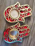Hamsa Hand Diyas Pack of 2 Quirky Home Essentials