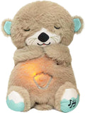 Kids Breathing Teddy Bear with Soothing Music, Comfort Plush