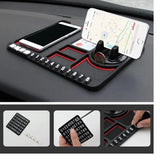 HSR Car Accessories Multifunction Phone GPS Holder Anti-Slip Silicone Pad and Car Mobile Holders for Car Dashboard Electronics