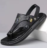 Men's Casual Synthetic Leather Sandal Footwear