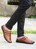 Men's Bantu Style Tan Loafer Casual Shoe  Footwear