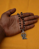 Karungali Mala With Murgan Locket Jewellery