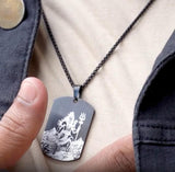 Eternal Shiv Godform Pendant with Chain Jewellery