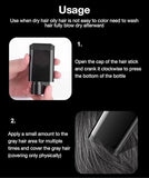 Covering White Hair is Simple and Convenient 20gm - Black Pack of 2 Beauty & Personal Care