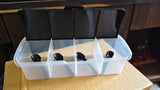 4-in-1 Spice Vault with Measuring Spoons and Airtight Lid Pack of 2 Quirky Home Essentials
