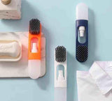 Multi-Purpose Shoes Brush with Refillable Container  (Pack of 1) Quirky Home Essentials