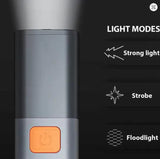USB Charging Portable Outdoor EDC Torch Electronics