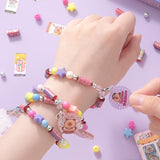 Kids Capybara Sticker Roll and Bracelet Kit