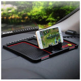 HSR Car Accessories Multifunction Phone GPS Holder Anti-Slip Silicone Pad and Car Mobile Holders for Car Dashboard Electronics
