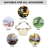 Kids Seat for High Chair Baby Feeding Safety Seat with Strap