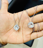 Weight Loss Stone Silver Necklace Jewellery