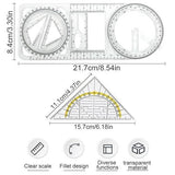 Kids Multifunctional Geometric Measuring & Layout Tools